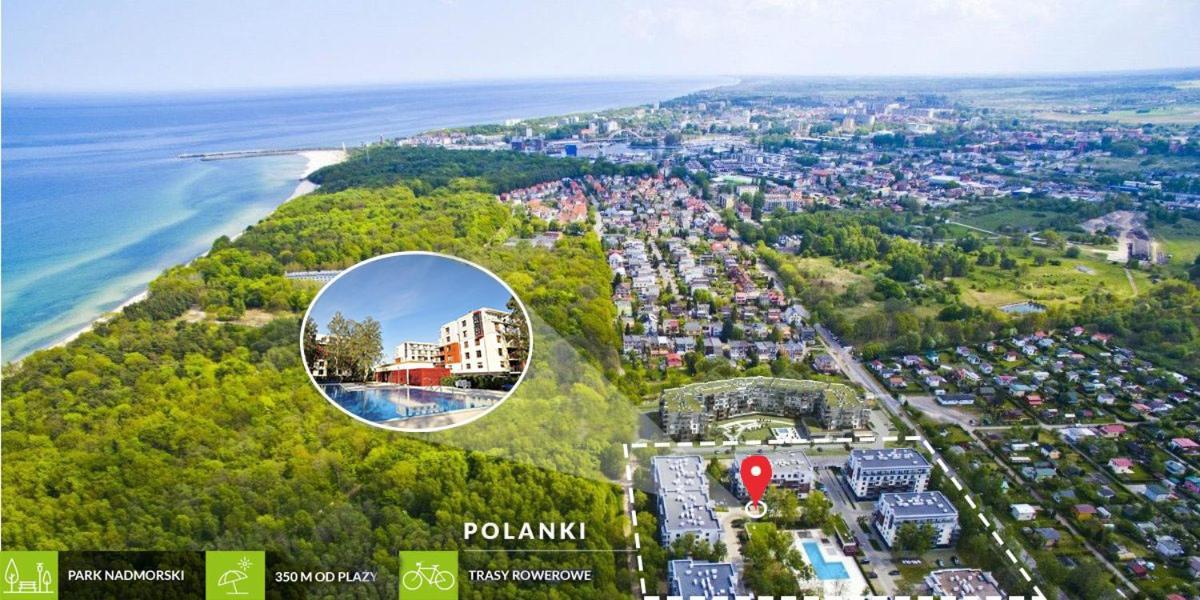 קולובז'ג Seaside Polanki Apartments Z Garazem, Klonowa 17E מראה חיצוני תמונה